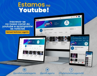 Prefeitura de Lagarto lança o Minuto Educação no YouTube