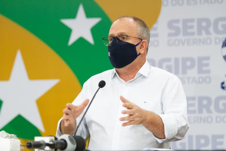 Belivaldo Chagas: “Vamos estabelecer multa para quem não usar máscaras”