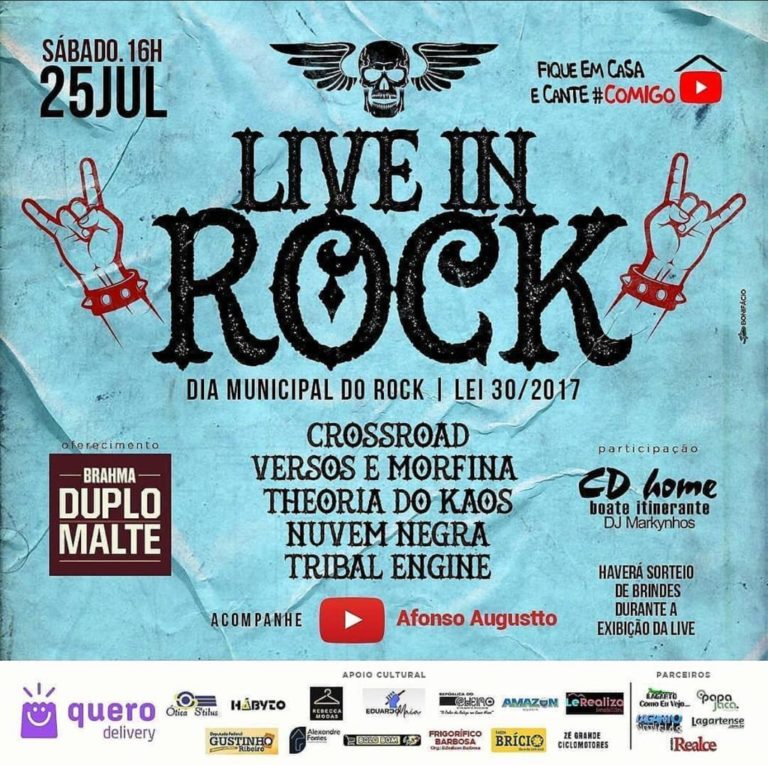 Lagarto: Live In Rock será realizado neste sábado