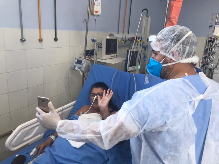 Hospital Nossa Senhora da Conceição implanta visitas virtuais