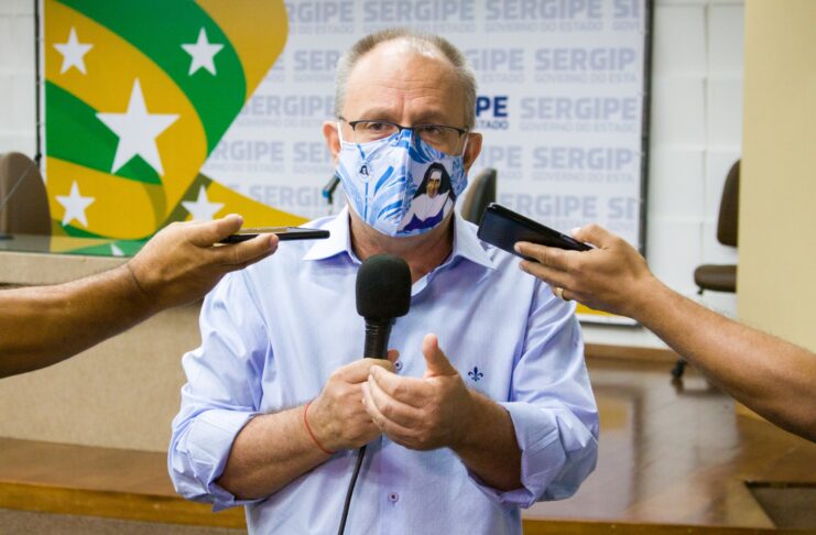 Governador Belivaldo Chagas anunciou as novas flexibilizações após reuniões om Comitê Gestor de Retomada Econômica (COGERE) e com o Comitê Gestor de Emergência (CGE)