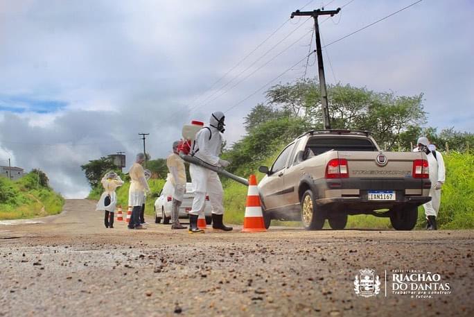 Barreiras sanitárias são retomadas pela Prefeitura de Riachão do Dantas