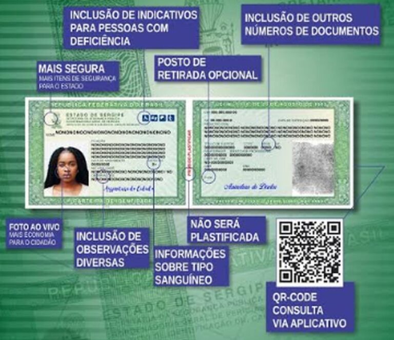 Sergipanos poderão solicitar a nova carteira de identidade sem sair de casa
