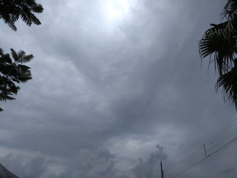 Previsão para o final de semana é de tempo encoberto e chuvas em Sergipe