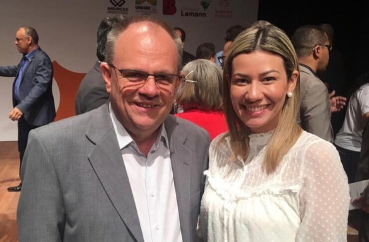 Hilda Ribeiro e Belivaldo Chagas