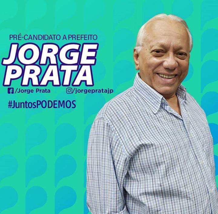 Podemos deve oficializar nesta segunda-feira, 7, o nome de Jorge Prata como pré-candidato à Prefeitura de Lagarto