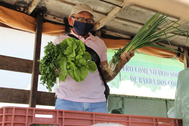 Irrigantes de Lagarto fornecem alimentos a famílias vulneráveis da Barra dos Coqueiros