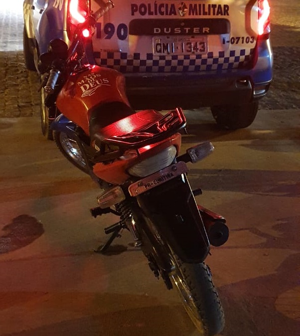 7° BPM apreende motocicletas com os chassis adulterados na Colônia Treze