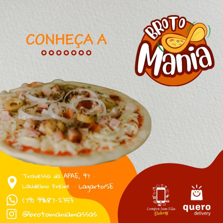 Se você busca produtos com qualidade e sabor em Lagarto, conheça a Broto Mania Massas