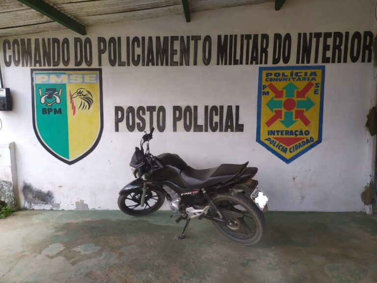 Polícia prende suspeito por roubo de moto em Lagarto