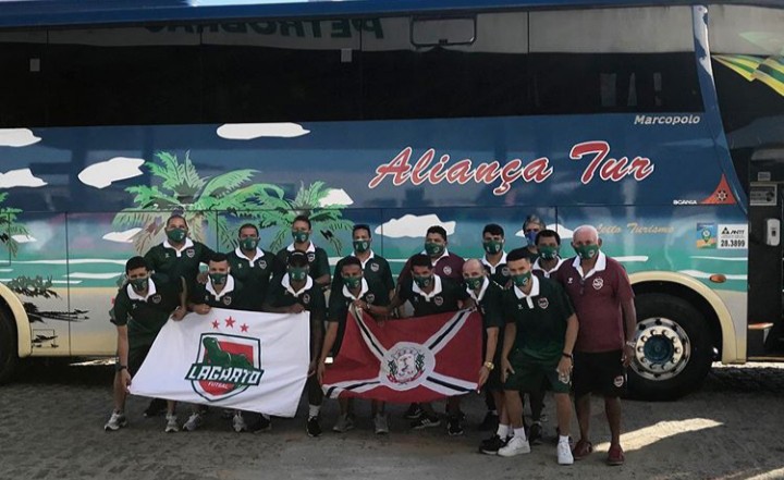 Lagarto Futsal desembarca em Teresina para o jogo de volta da Copa do Brasil