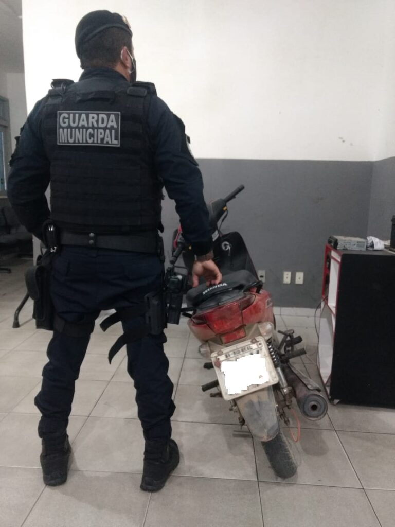 Guarda Municipal de Lagarto recupera motocicleta roubada na Bahia