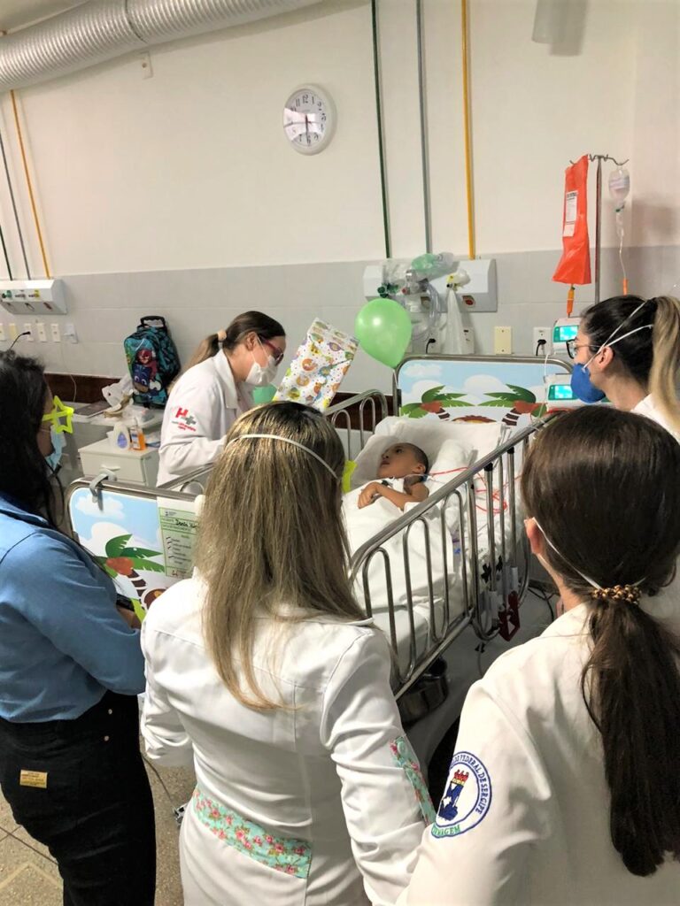 Semana da Criança HUL-UFS envolve os pequenos internos da unidade hospitalar