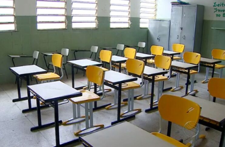 Sala de aula em Sergipe — Foto: Reprodução/TV Sergipe/Arquivo