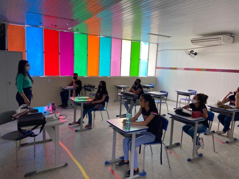 Alunos de Lagarto recebem acolhimento socioemocional no retorno às aulas presenciais