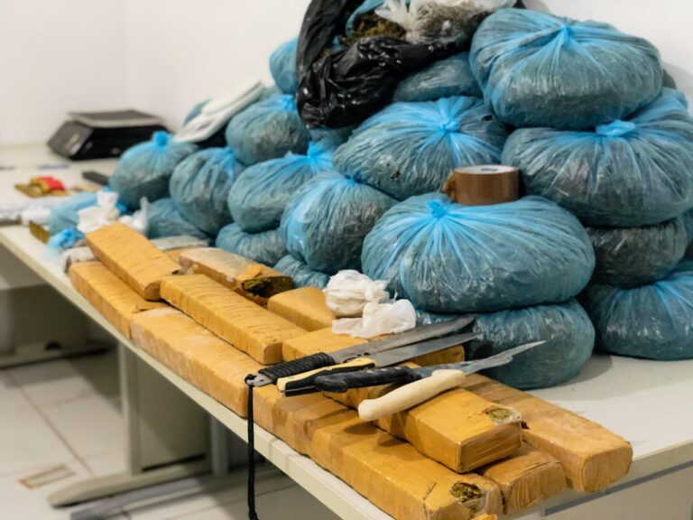 Polícia Civil apreende mais de 40kg de droga, arma e munições em Sergipe