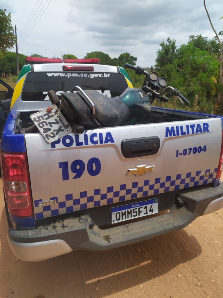 Polícia Militar recupera duas motocicletas roubadas em Lagarto