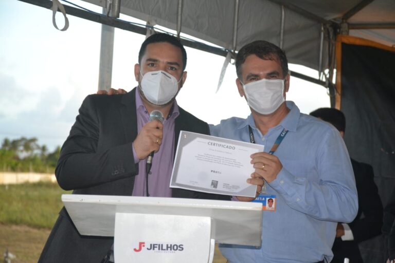 Caixa certifica a Construtora JFilhos com o selo Casa Azul + Caixa de responsabilidade socioambiental
