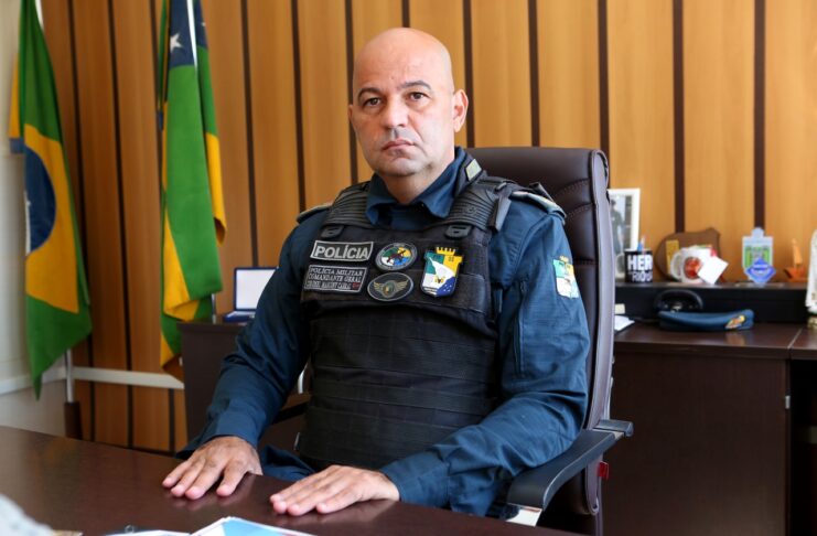 Comandante Geral da PM de Sergipe, Cel. Marcony Cabral