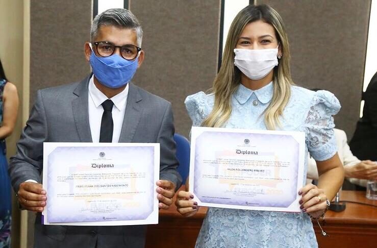 Hilda Ribeiro e Fábio Frank