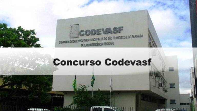 Concurso da Codevasf está com inscrições abertas até 22 de dezembro