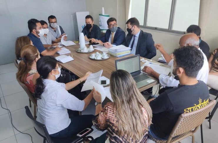 Reunião ocorreu na sede da Prefeitura de Simão Dias