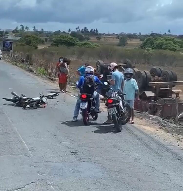 Motociclista morre após grave acidente entre Itabaiana e Campo do Brito
