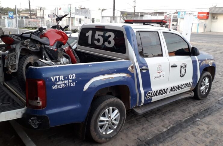 Motocicleta foi tomada no Bairro Loiola, em Lagarto