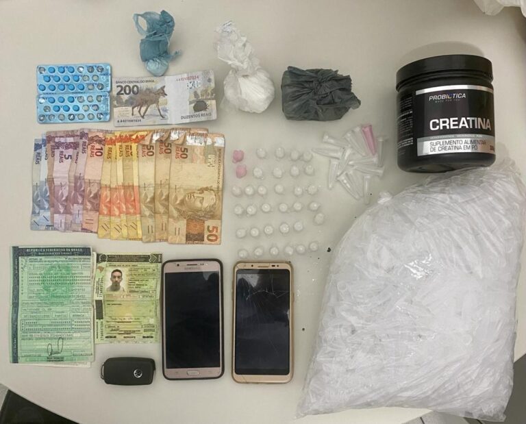 PC prende em Lagarto suspeito de ser uma liderança no tráfico de cocaína da região
