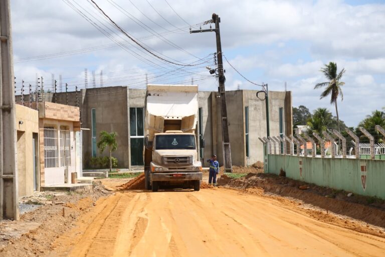 Prefeitura de Lagarto inicia obras de pavimentação asfáltica na Horta