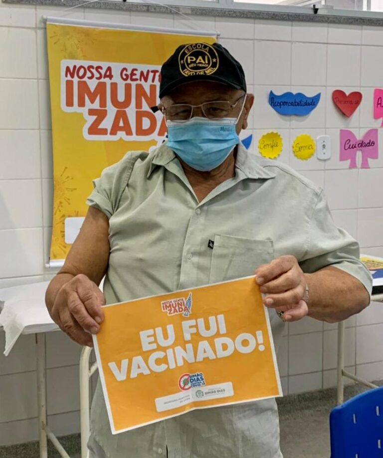 Prefeitura de Simão Dias intensifica vacinação contra o coronavírus