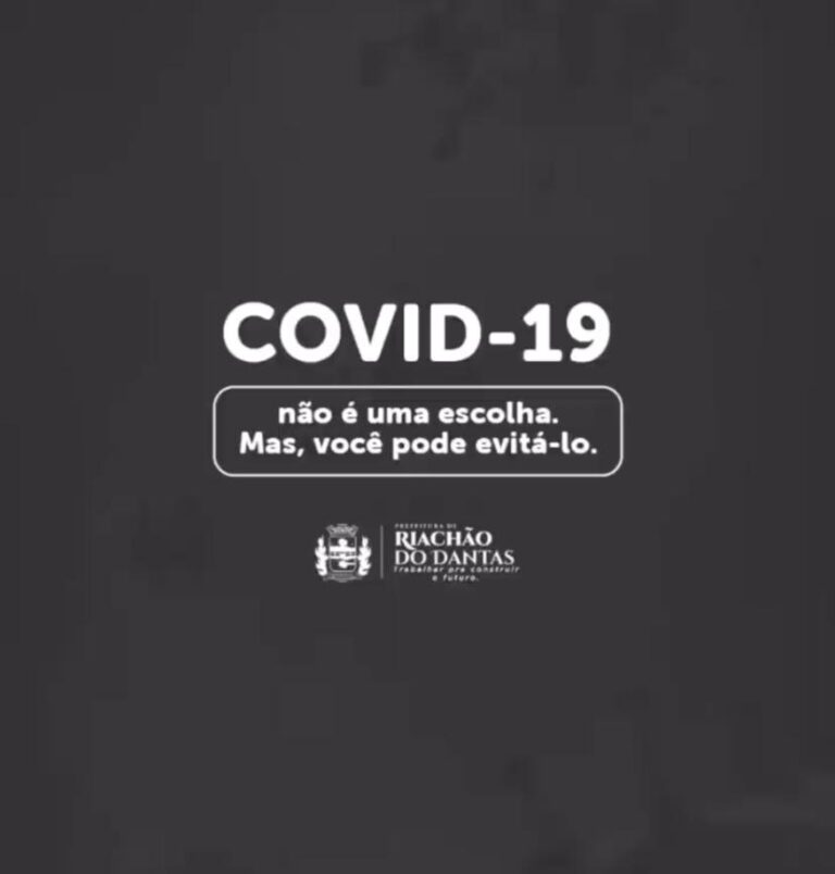 Covid-19: Prefeitura de Riachão do Dantas faz apelo à população