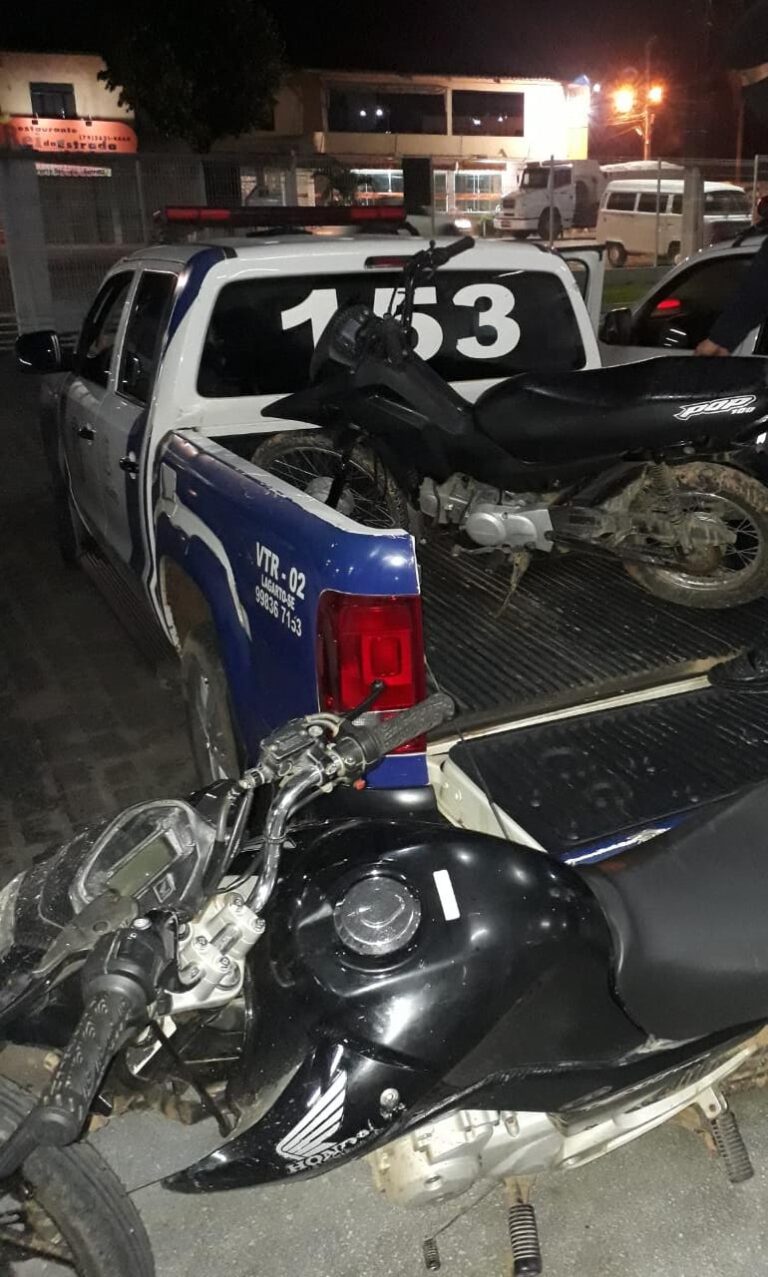 Guarda Municipal de Lagarto recupera duas motocicletas roubadas