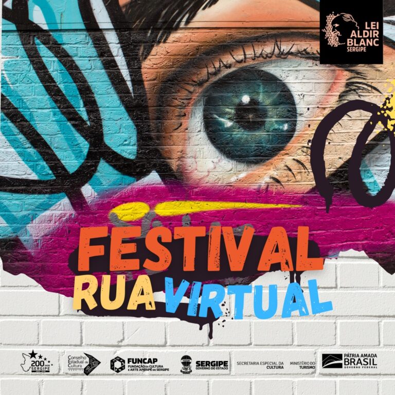 Segunda edição do Festival Rua Virtual da Funcap acontece nos dias 7 e 11 de maio