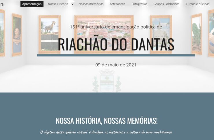 Um site foi criado para publicações voltadas a identidade riachãoense
