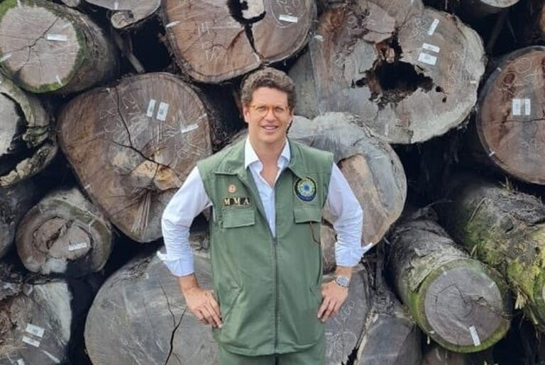 Ricardo Salles e presidente do Ibama são alvos de operação que investiga exportação ilegal de madeira
