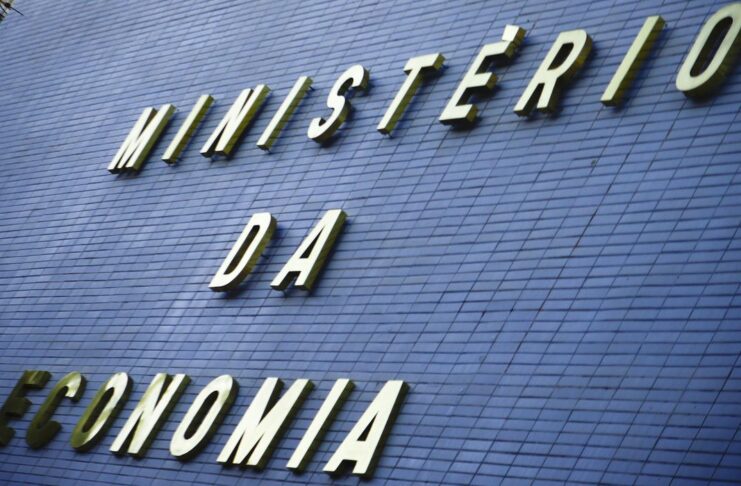 Fachada do Ministério da economia na Esplanada dos Ministérios