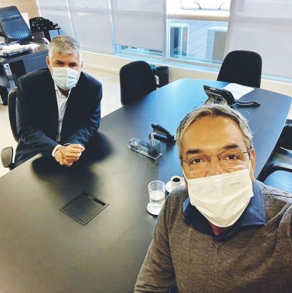 Representado Fábio Reis, Sérgio discute a construção de 2 mil casas em Lagarto