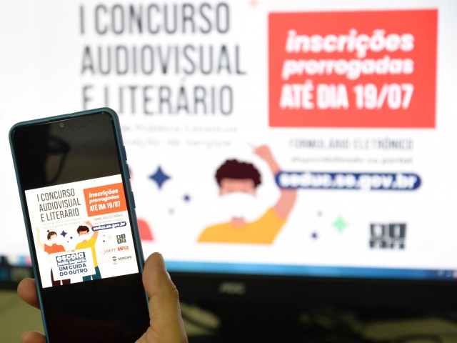 Concurso Audiovisual e Literário da Rede Pública Estadual prossegue com inscrição até 19 de julho