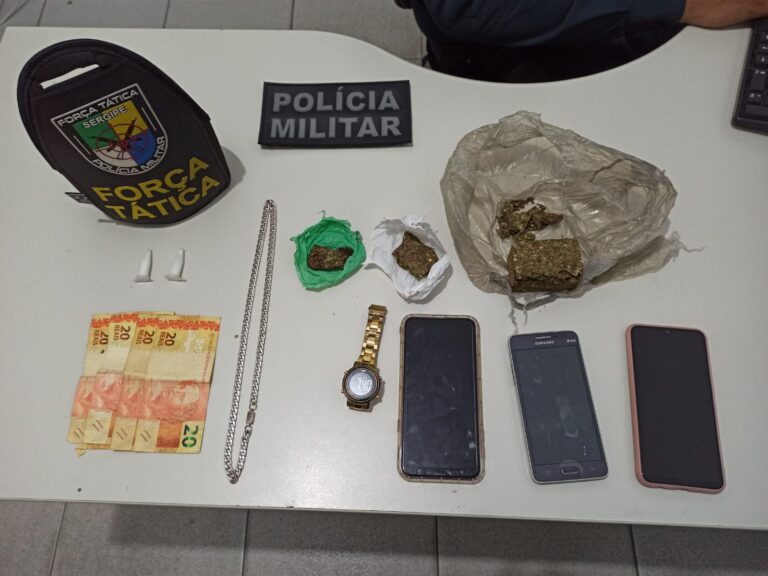Ex-presidiário é detido por tráfico de drogas em Lagarto