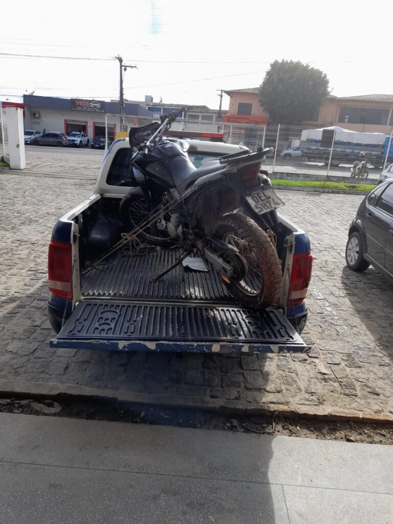 GM de Lagarto recupera mais uma moto roubada