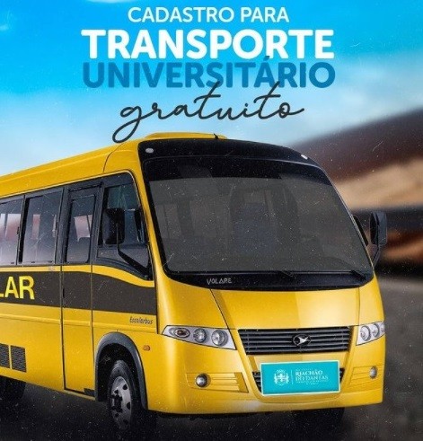 Prefeitura de Riachão do Dantas abre cadastro para o transporte universitário