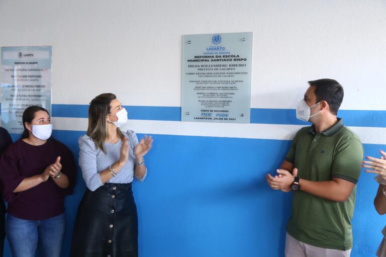 Prefeitura de Lagarto reinaugura 40ª escola municipal revitalizada