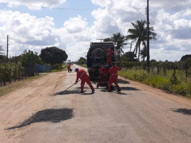 Operação Tapa-Buraco atua em 20 municípios sergipanos