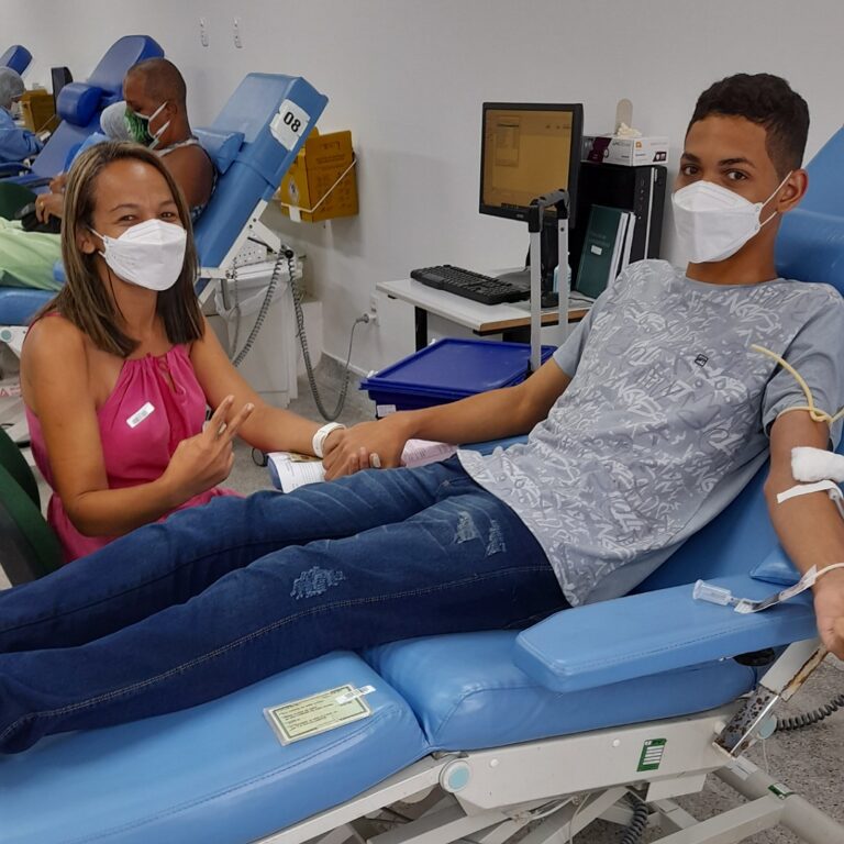 Grupo de doadores de Lagarto colabora com a doação de sangue