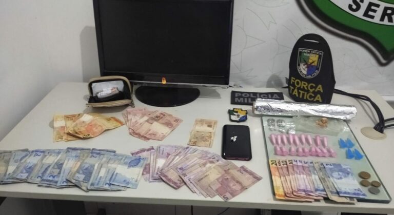 Homem é preso por tráfico de drogas no bairro Ademar de Carvalho