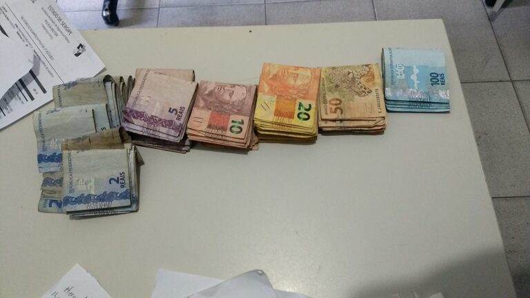 Lagarto: PM prende homem que furtou mais de R$ 3,7 mil