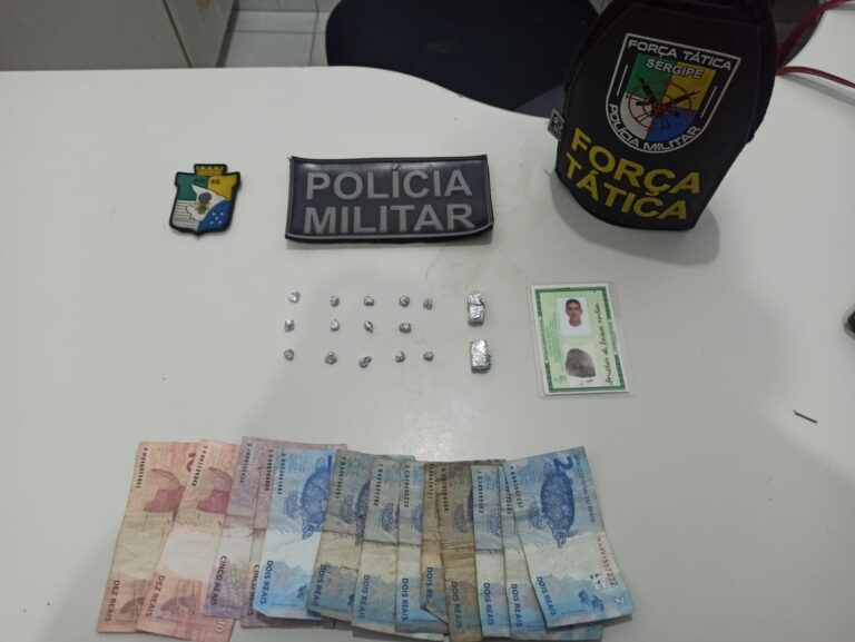 7ºBPM desmonta ponto de venda de drogas no Ademar de Carvalho