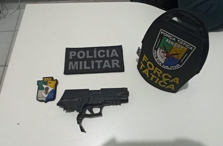 Simulacro foi quebrado por populares