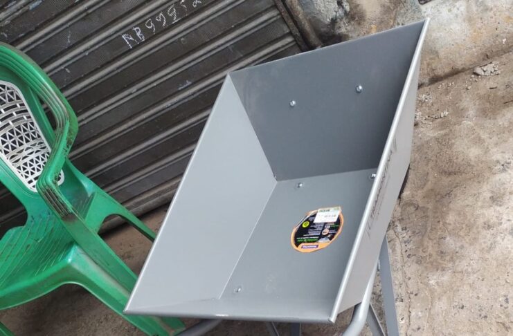 Carrinho de mão recuperado (Foto: 7°BPM)